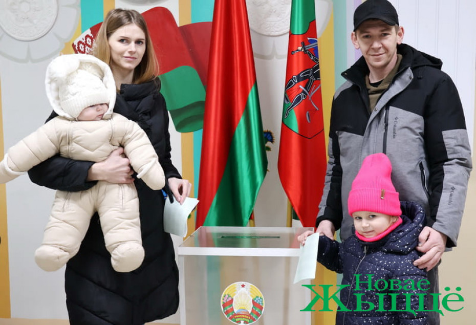 Жители Гродненщины голосуют на выборах Президента Республики Беларусь